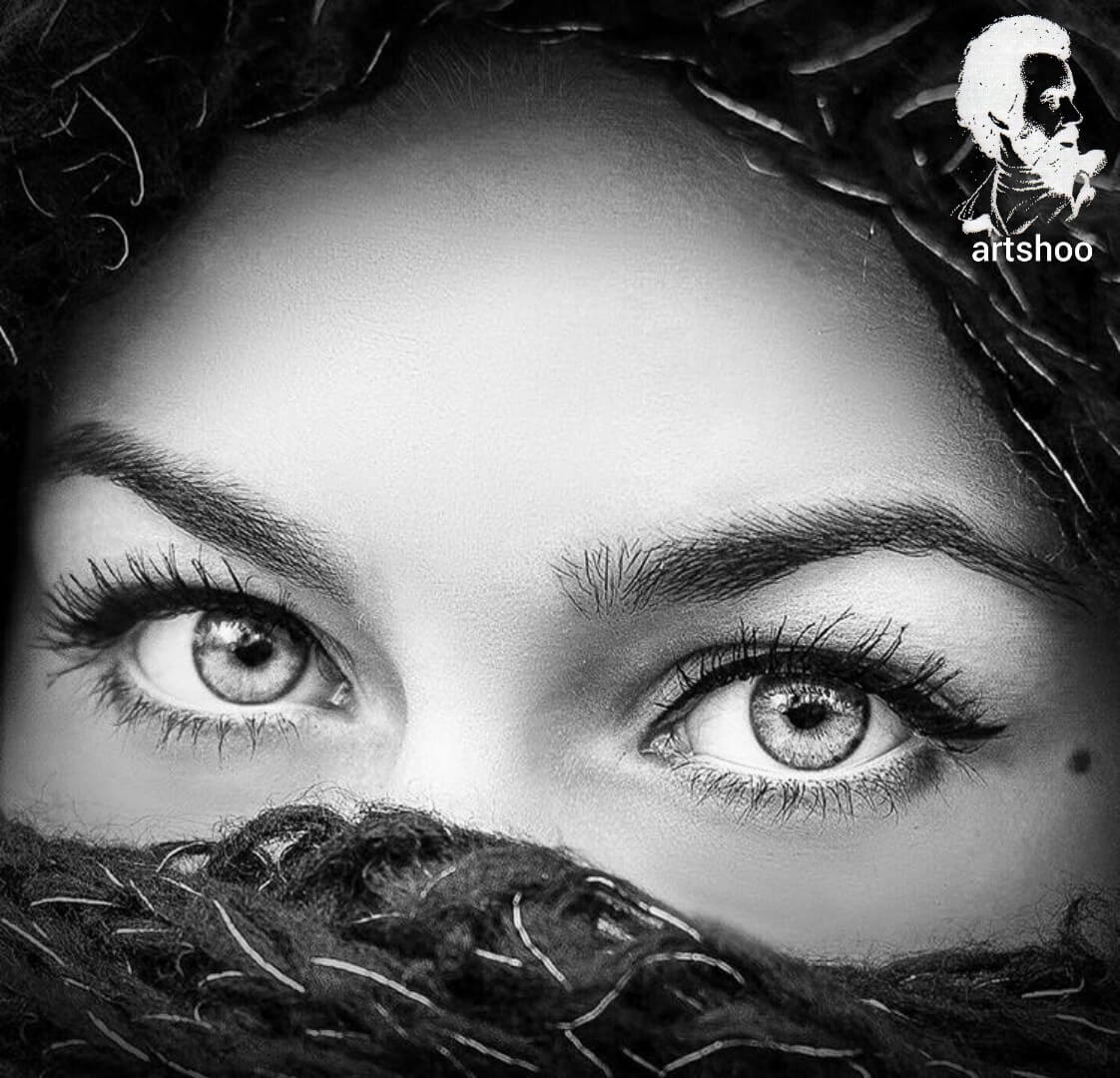 آموزش نقاشی سیاه قلم